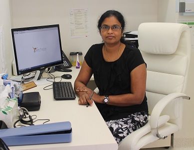 Dr Anusha Raveendran at Northmead Family Medical Practice